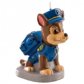 Vela Chase Patrulla Canina 7 cm Vela Chase Patrulla Canina 7 cm