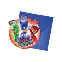 PJ Masks Einladungskarten