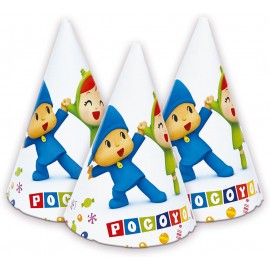 6 Gorros de Pocoyo 6 Gorros de Pocoyo