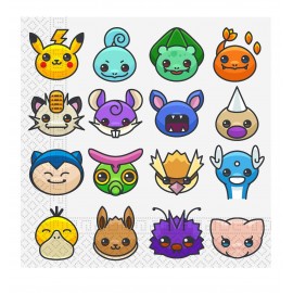 20 Servilletas Pokemon Go 33 cm 20 Servilletas Pokemon Go 33 cm
