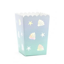 Irisierende Meerjungfrau-Popcorn-Boxen Irisierende Meerjungfrau-Popcorn-Boxen