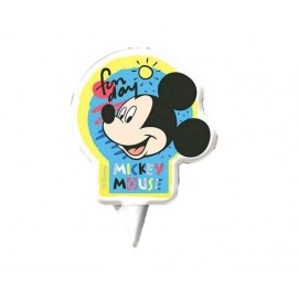 12 Velas de Cumpleaños Mickey Mouse 2D 12 Velas de Cumpleaños Mickey Mouse 2D