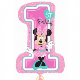 Globo Feliz Día 1er Minnie Globo Feliz Día 1er Minnie