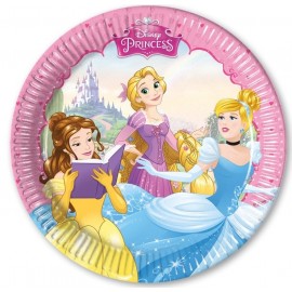 8 Platos Princesas Dream 20 cm 8 Platos Princesas Dream 20 cm
