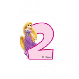 Vela nº2 Princesas Disney Vela nº2 Princesas Disney