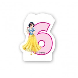 Vela nº6 Princesas Disney Vela nº6 Princesas Disney