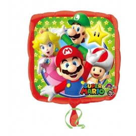 Globo Super Mario Foil 43 cm Globo Super Mario Foil 43 cm