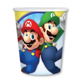 8 Vasos Super Mario 266 ml 8 Vasos Super Mario 266 ml