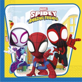 20 Servilletas Spidey 33 cm 20 Servilletas Spidey 33 cm