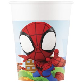 8 Vasos Spidey 200 ml 8 Vasos Spidey 200 ml