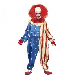 Patriot-Clown-Kinderkostüm Patriot-Clown-Kinderkostüm