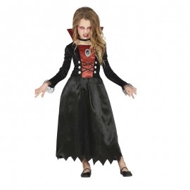 Vampirin-Kostüm Für Kinder Vampirin-Kostüm Für Kinder