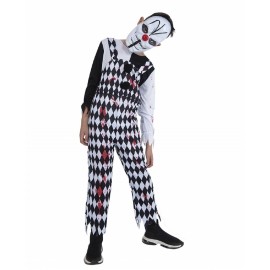 Blutiger Harlekin-Kostüm Für Kinder Blutiger Harlekin-Kostüm Für Kinder
