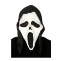 Assassinen Maske mit Kapuze Latex