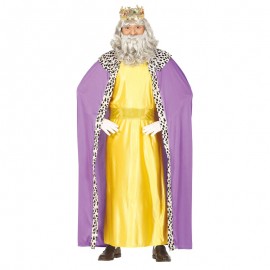 Disfraz de Rey Mago Amarillo Adulto Disfraz de Rey Mago Amarillo Adulto