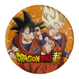 8 Platos Dragon Ball 18 Cm 8 Platos Dragon Ball 18 Cm