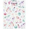Pegatinas Unicornio Grandes 156 x 200 mm