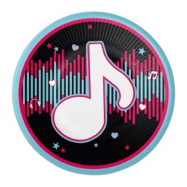8 Platos TikTok 18 cm 8 Platos TikTok 18 cm