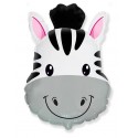 Zebra-Kopfballon