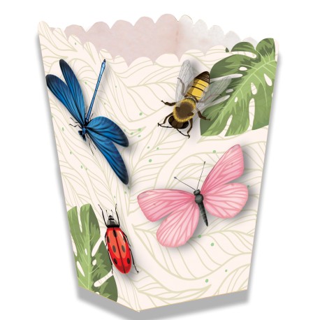 Insekten Popcornschachteln
