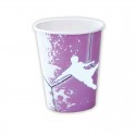Becher Fußball Lila