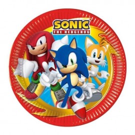 8 Platos Sonic 23 cm 8 Platos Sonic 23 cm