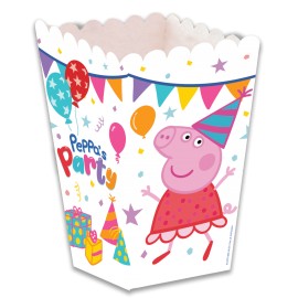 Caja Peppa Pig para Palomitas Caja Peppa Pig para Palomitas
