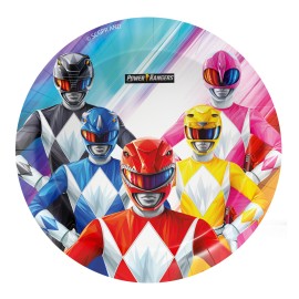 Platos Desechables Power Rangers Platos Desechables Power Rangers