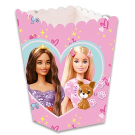 Caja Barbie Para Palomitas Caja Barbie Para Palomitas