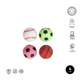 4 Juguete Piñata Pelota Deporte 27mm 4 Juguete Piñata Pelota Deporte 27mm