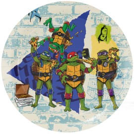 Platos Tortugas Ninja Platos Tortugas Ninja