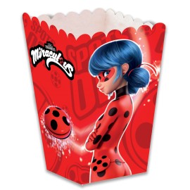 Caja Ladybug para Palomitas Caja Ladybug para Palomitas