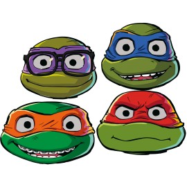 Caretas Tortugas Ninja Caretas Tortugas Ninja