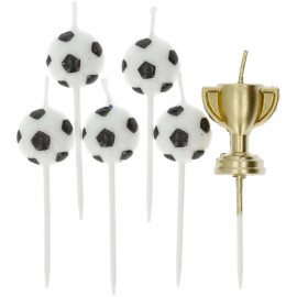 4 Velas de Fútbol 4 Velas de Fútbol