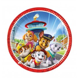 8 Platos Patrulla Canina 23 cm 8 Platos Patrulla Canina 23 cm