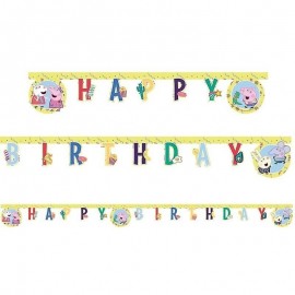 Guirnalda Peppa Pig Feliz Cumpleaños Guirnalda Peppa Pig Feliz Cumpleaños