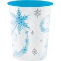 Sneeuwvlokken-Plastikbecher