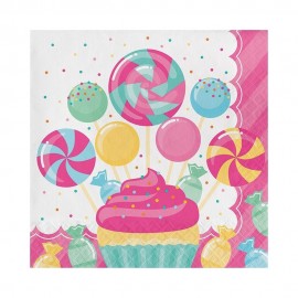 16 Servilletas Candy 33 cm 16 Servilletas Candy 33 cm