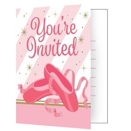 8 Invitaciones Bailarinas 8 Invitaciones Bailarinas