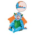 Blaues Und Grünes Baby-Drachenkostüm