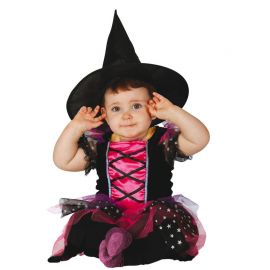 Disfraz de Pink Witch para Bebé Brillante Disfraz de Pink Witch para Bebé Brillante