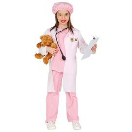 Disfraz de Veterinaria para Niña Rosa Disfraz de Veterinaria para Niña Rosa