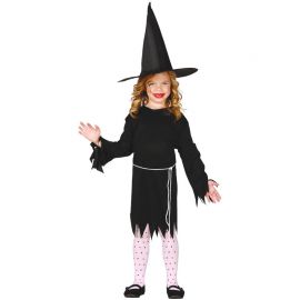 Disfraz de Bruja para Niña Clásica Disfraz de Bruja para Niña Clásica