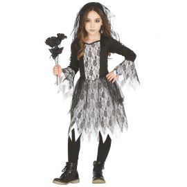 Disfraz de Ghost Girl para Niña con Encaje Disfraz de Ghost Girl para Niña con Encaje