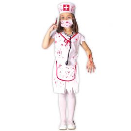 Disfraz de Zombie Enfermera Niña Terrorífica Disfraz de Zombie Enfermera Niña Terrorífica