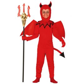Disfraz de Diablillo para Niño Mono Rojo Infantil Disfraz de Diablillo para Niño Mono Rojo Infantil