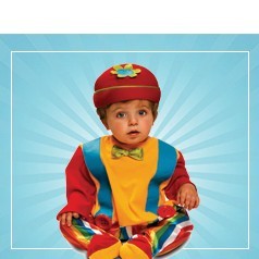Clownskostüme für Babys